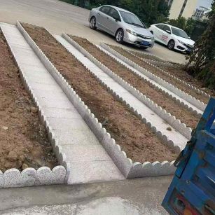 贺州芝麻白花边石