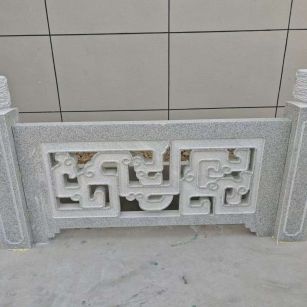 贺州芝麻白河道栏杆 桥栏杆
