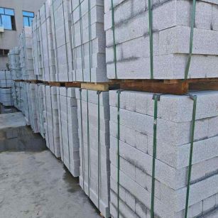 贺州芝麻白路牙石，路侧石