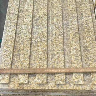 贺州黄金麻盲道 石材盲道