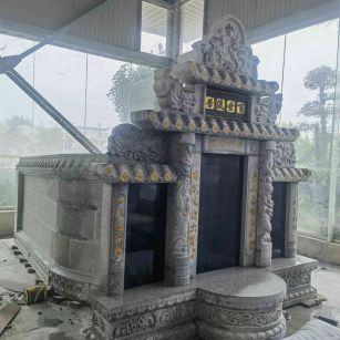 贺州套墓 墓碑 围坟石 异形定制