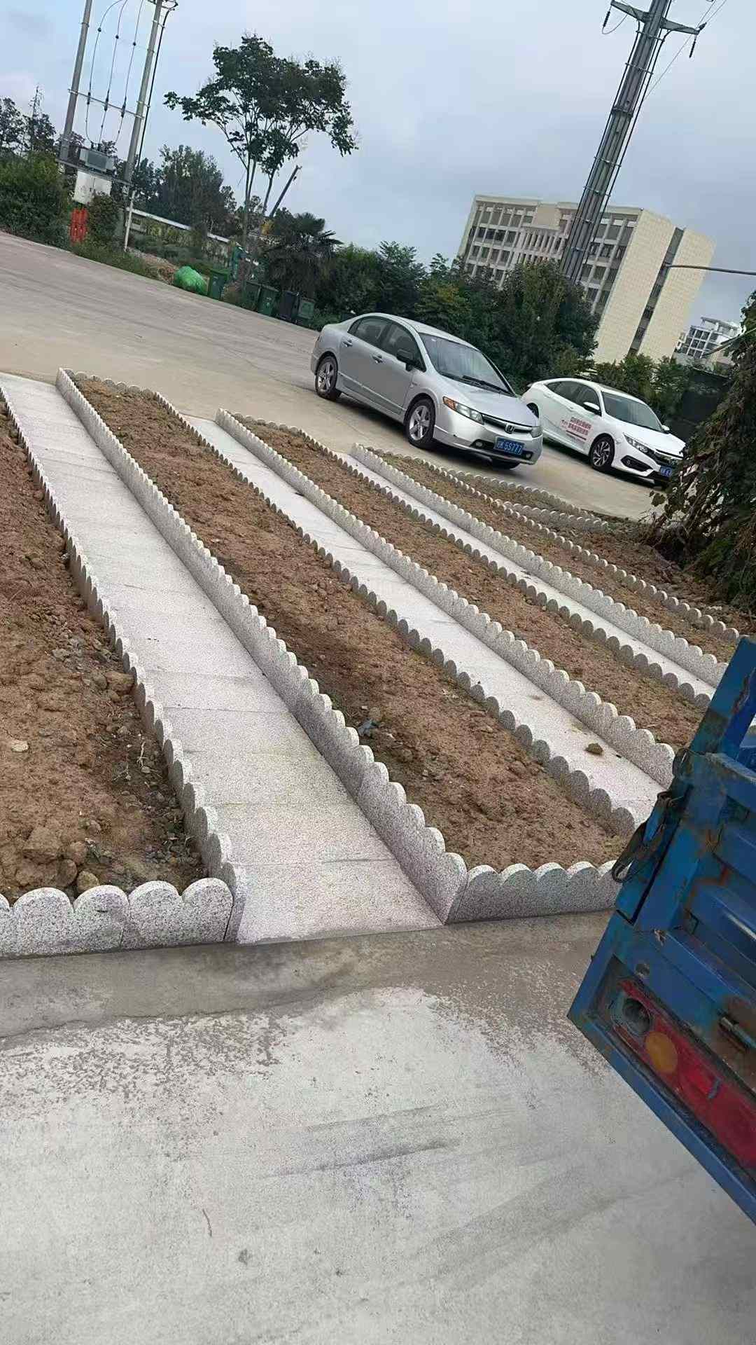 贺州芝麻白花边石