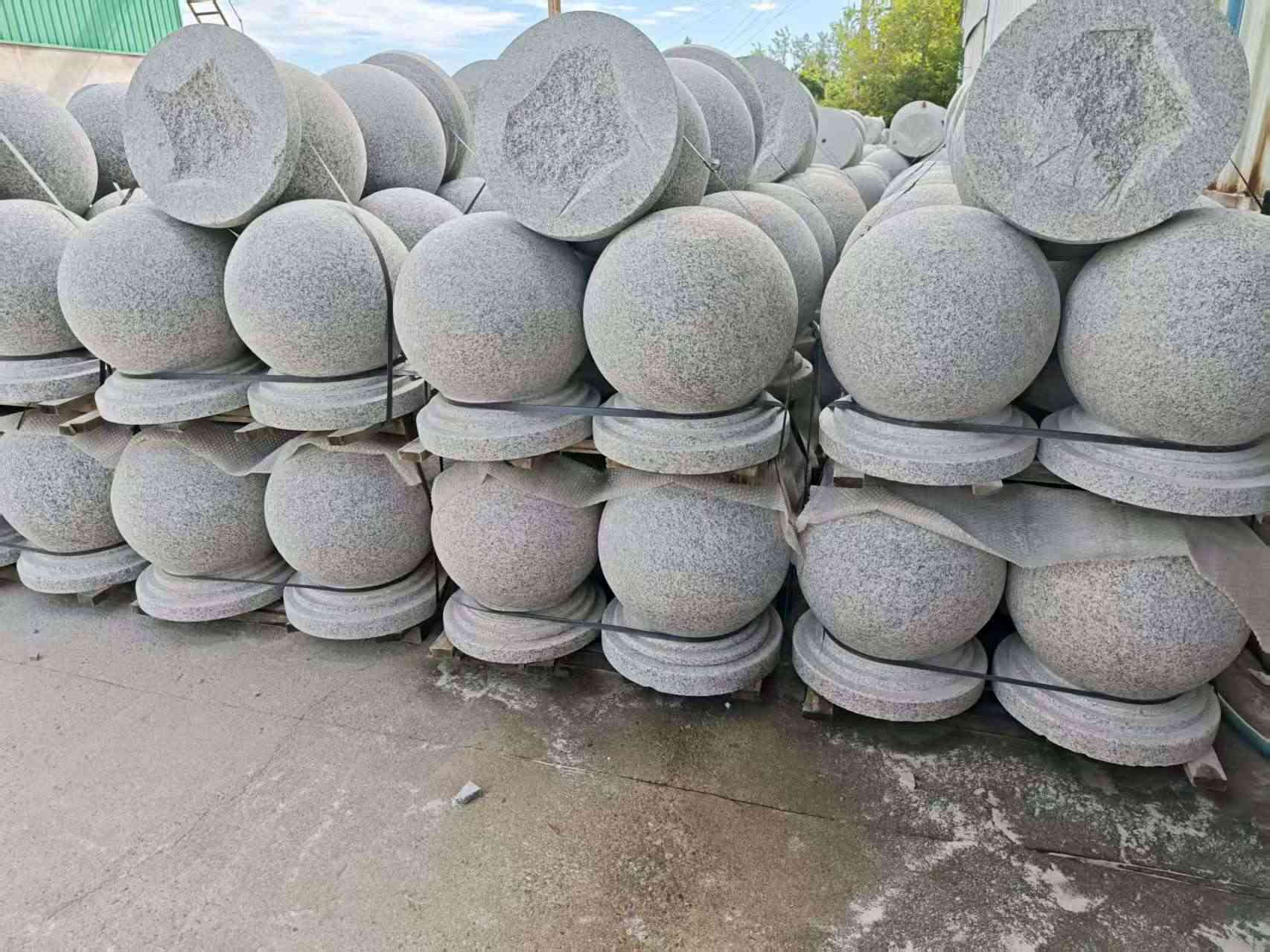 贺州圆球石球挡车球