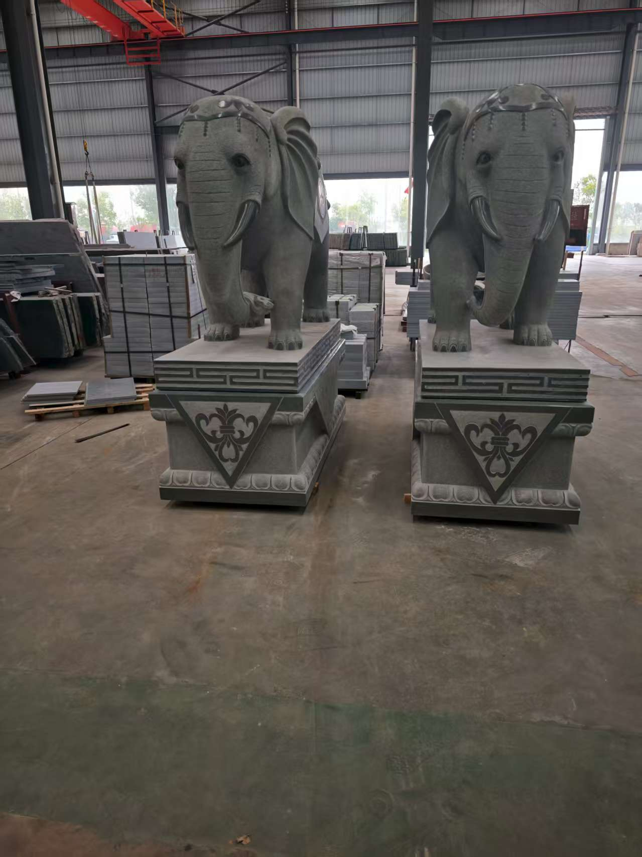 贺州芝麻灰花岗岩对象 芝麻白芝麻灰大象