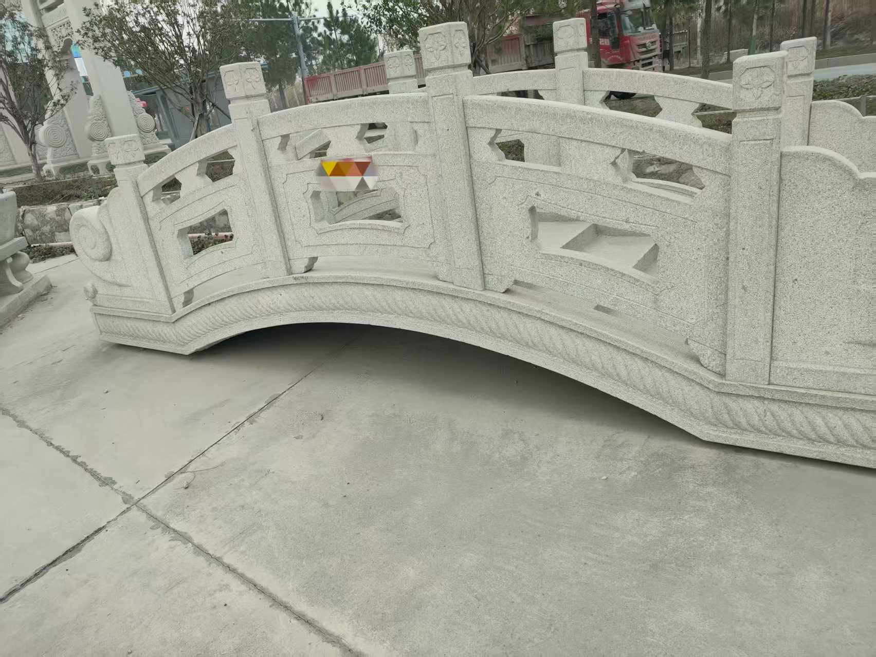 贺州芝麻白拱桥，石桥