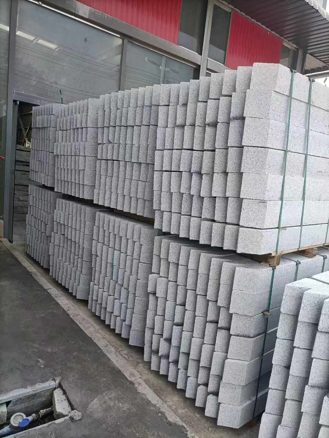 贺州芝麻白树围石 树池