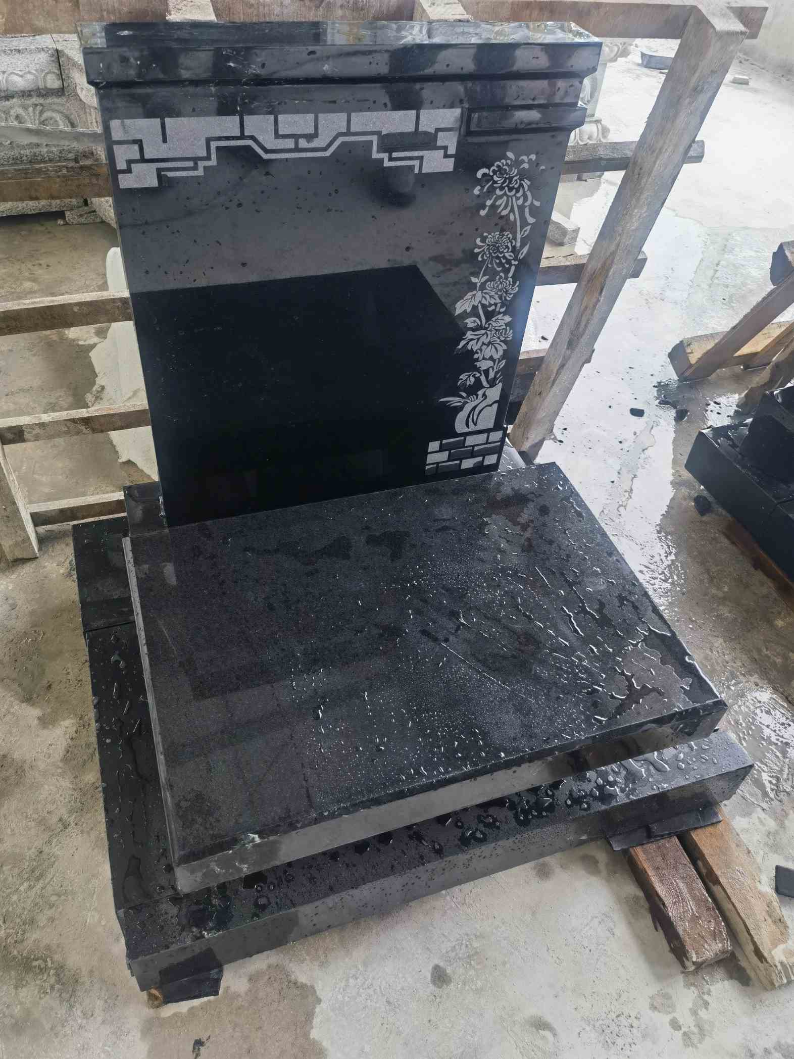 贺州花岗岩墓碑石 墓碑 套墓