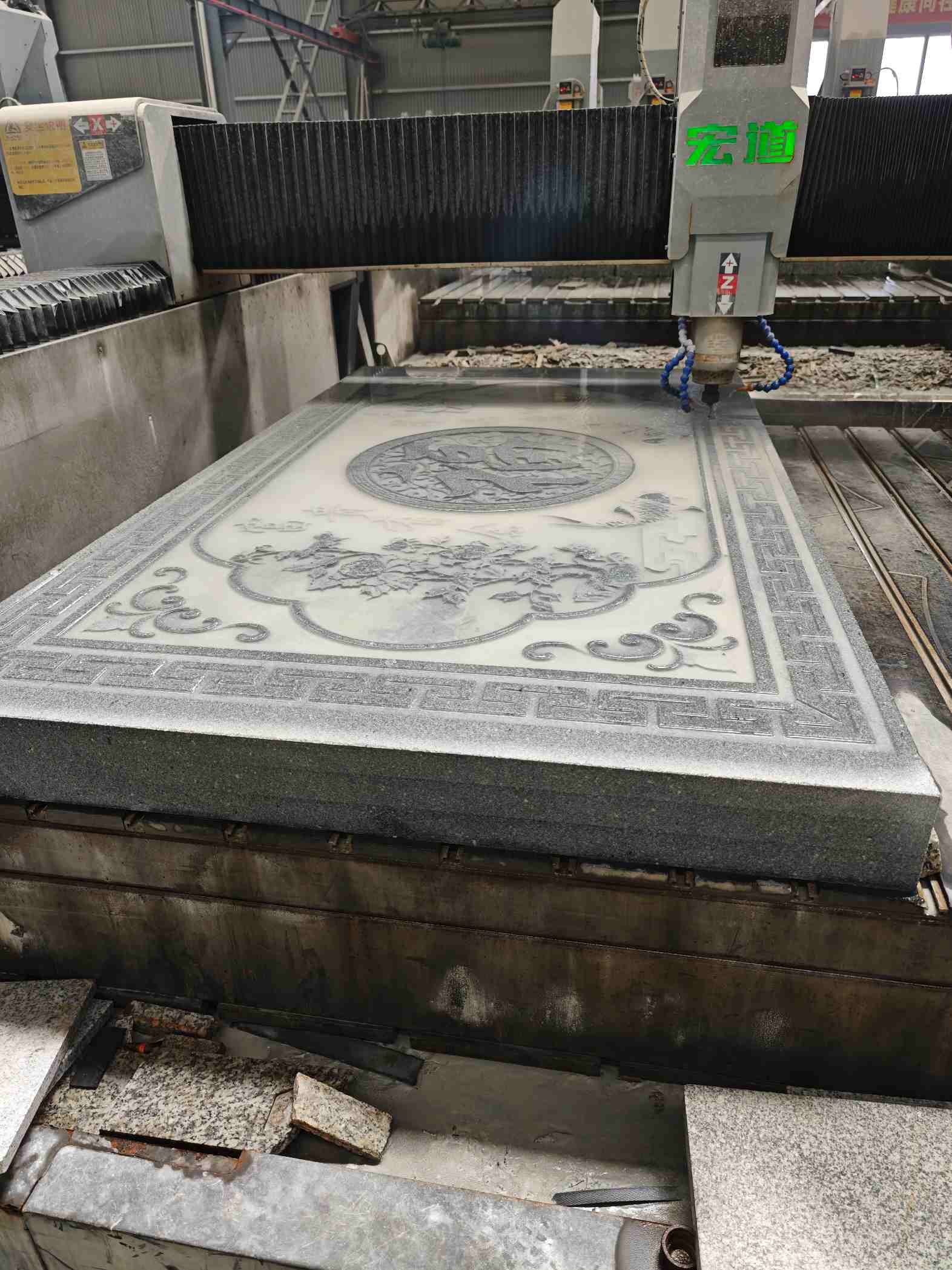 贺州芝麻灰雕刻版异形雕刻异形定制